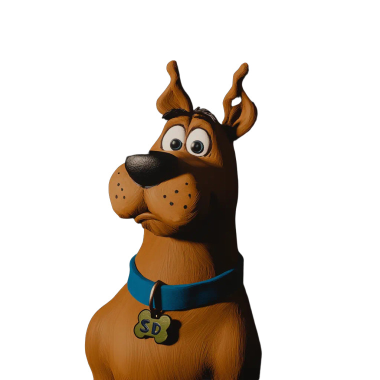 Scooby-Doo Spotlight Vinyl Car Decal Sticker – Waterproof & UV-Resistant 8"