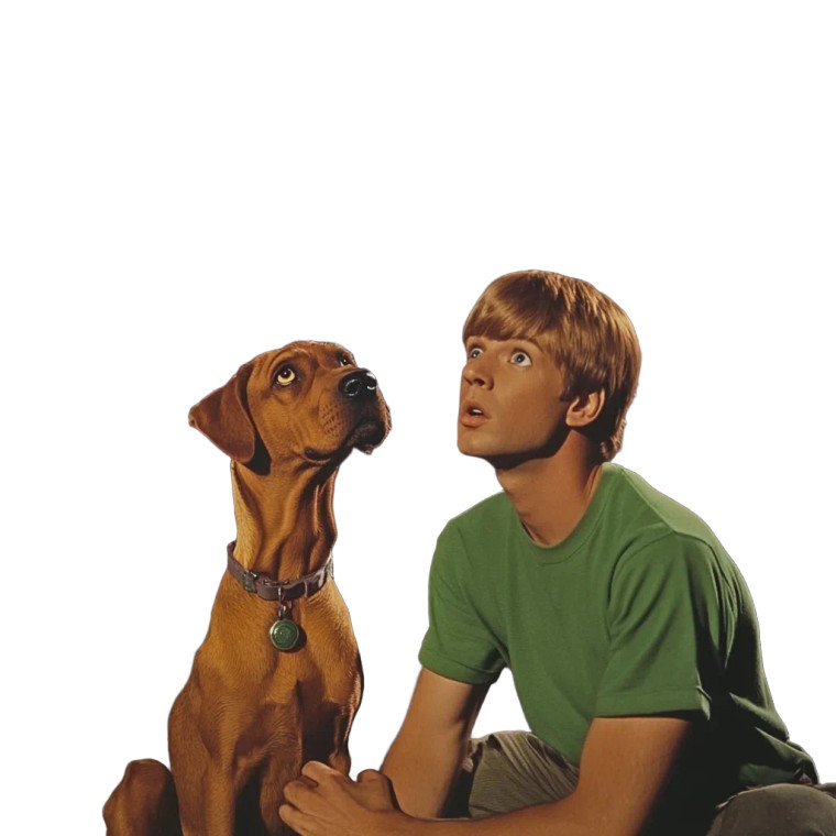 Retro Scooby Adventure Vinyl Car Decal Sticker – Waterproof & UV-Resistant 8"