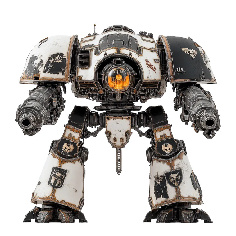 Imperial Knight Warglaive Vinyl Car Decal Sticker – Waterproof & UV-Resistant 8"