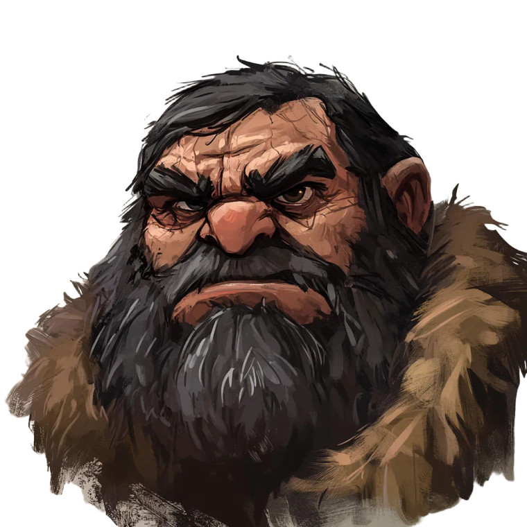 Grumpy Dwarf Vinyl Car Decal Sticker – Waterproof & UV-Resistant 8"