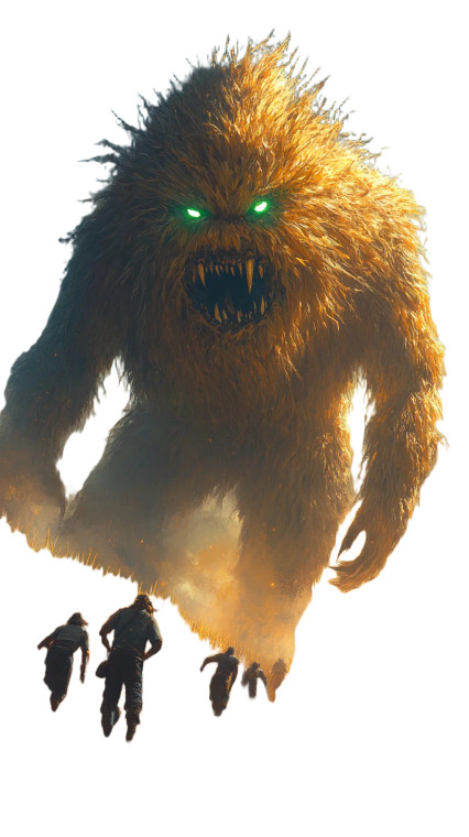 Corn Husk Monster Vinyl Car Decal Sticker – Waterproof & UV-Resistant 8"