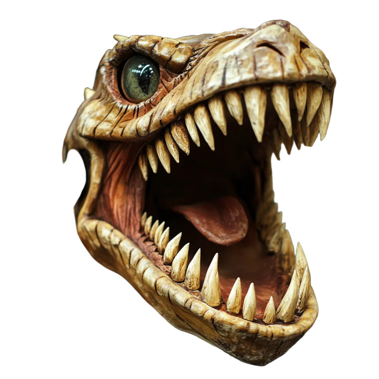 Monster Mask Roaring Vinyl Car Decal Sticker – Waterproof & UV-Resistant 8"