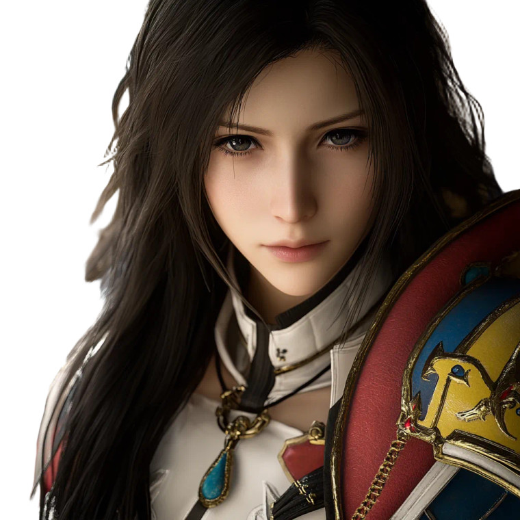 Fantasy Rpg Heroine Vinyl Car Decal Sticker – Waterproof & UV-Resistant 8"