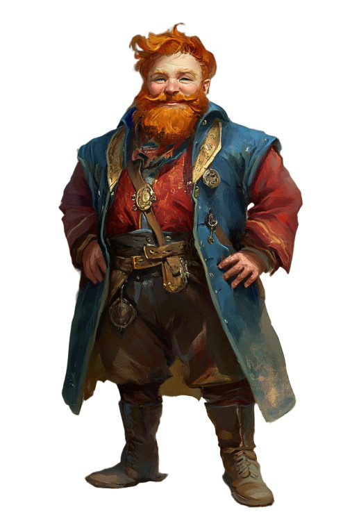 Friendly Gnome Portrait Vinyl Car Decal Sticker – Waterproof & UV-Resistant 8"