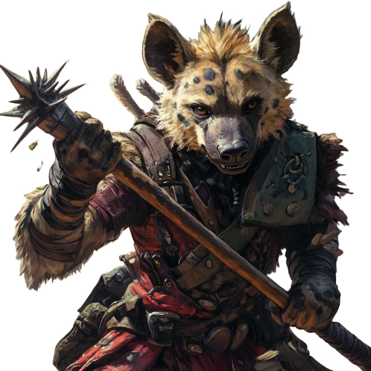 Hyena Hunter V2 Vinyl Car Decal Sticker – Waterproof & UV-Resistant 8"