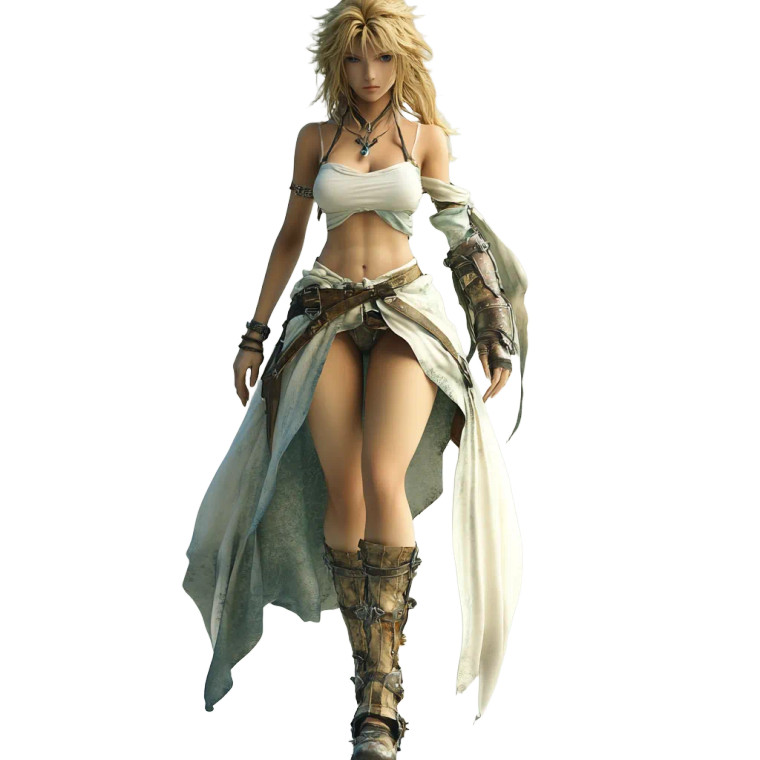 Final Fantasy Celes Vinyl Car Decal Sticker – Waterproof & UV-Resistant 8"