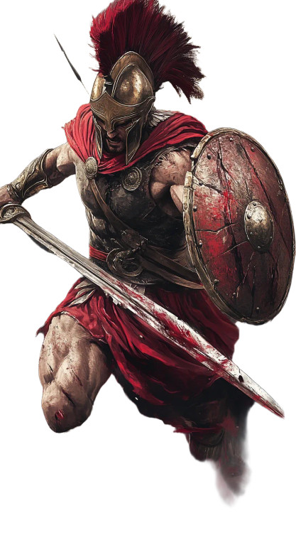 Ares God Of War V2 Vinyl Car Decal Sticker – Waterproof & UV-Resistant 8"