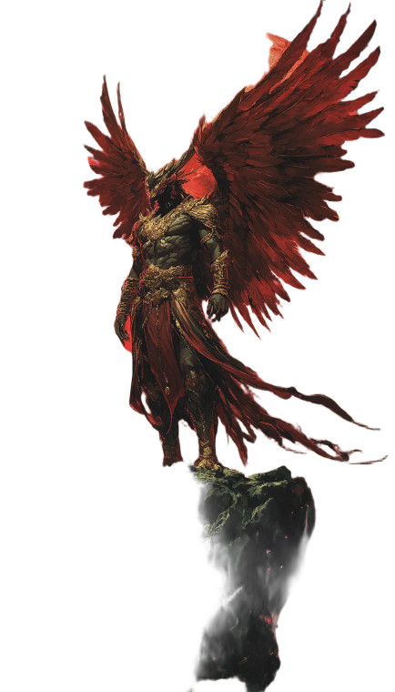 Garuda Jatayu Vinyl Car Decal Sticker – Waterproof & UV-Resistant 8"