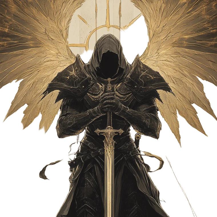 Classic Tyrael Vinyl Car Decal Sticker – Waterproof & UV-Resistant 8"