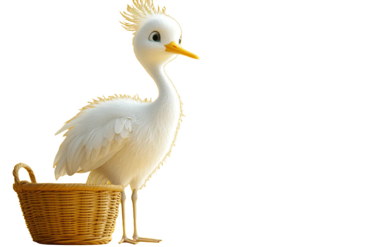 Disney Pixar Crane Vinyl Car Decal Sticker – Waterproof & UV-Resistant 8"