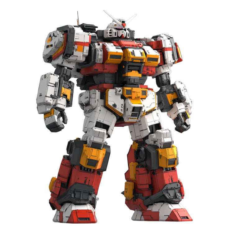 Battletech Gundam Vinyl Car Decal Sticker – Waterproof & UV-Resistant 8"