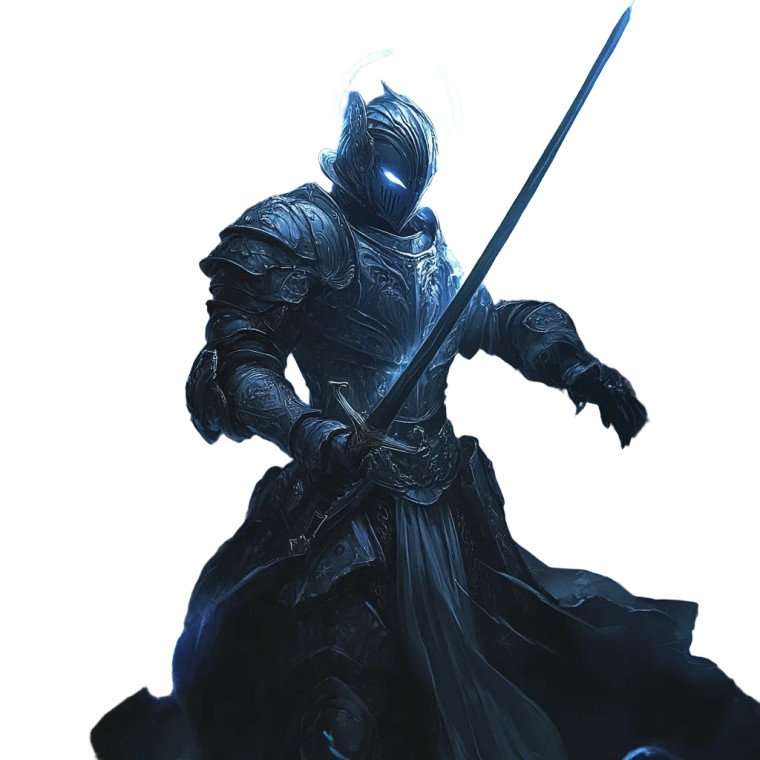 Holy Knight V3 Vinyl Car Decal Sticker – Waterproof & UV-Resistant 8"