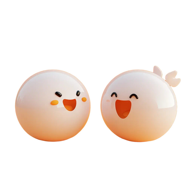 Abstract Pearlescent Creatures Vinyl Car Decal Sticker – Waterproof & UV-Resistant 8"