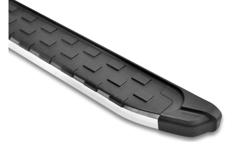 Upgrade Your Ride | Romik USA Running Board | Ford Bronco 2021-2023 | REC Series | Polished Aluminum | 300lb Capacity