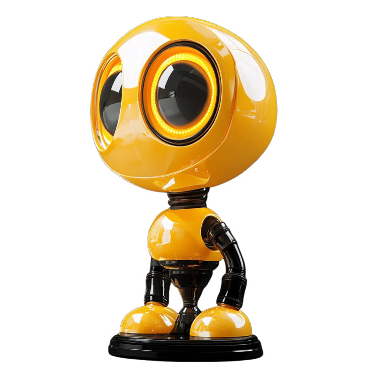 Futuristic Pixar Lamp Vinyl Car Decal Sticker – Waterproof & UV-Resistant 8"