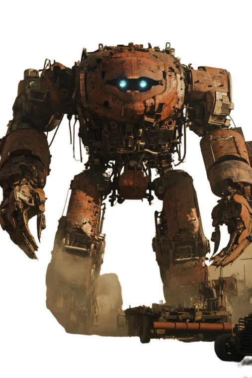 Scrap Metal Titan Vinyl Car Decal Sticker – Waterproof & UV-Resistant 8"