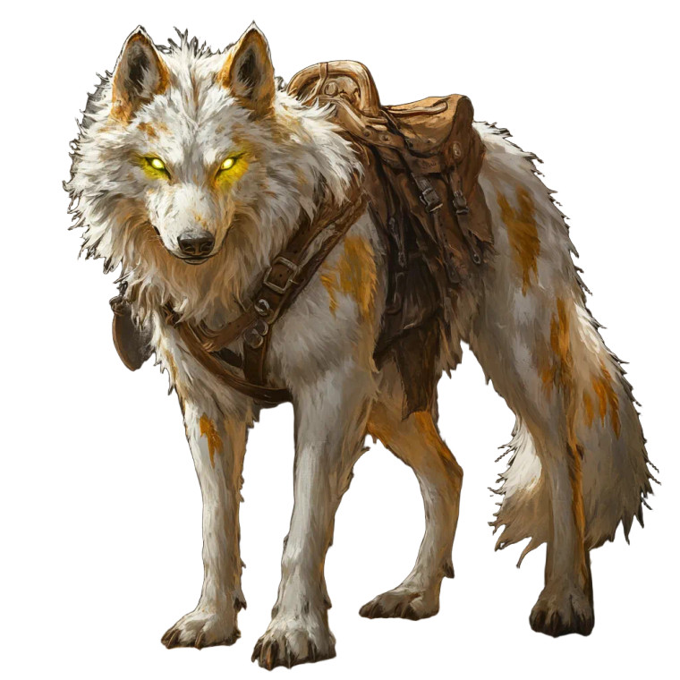 Giant Fantasy Wolf Vinyl Car Decal Sticker – Waterproof & UV-Resistant 8"