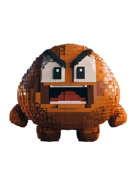 Lego Goomba Vinyl Car Decal Sticker – Waterproof & UV-Resistant 8"