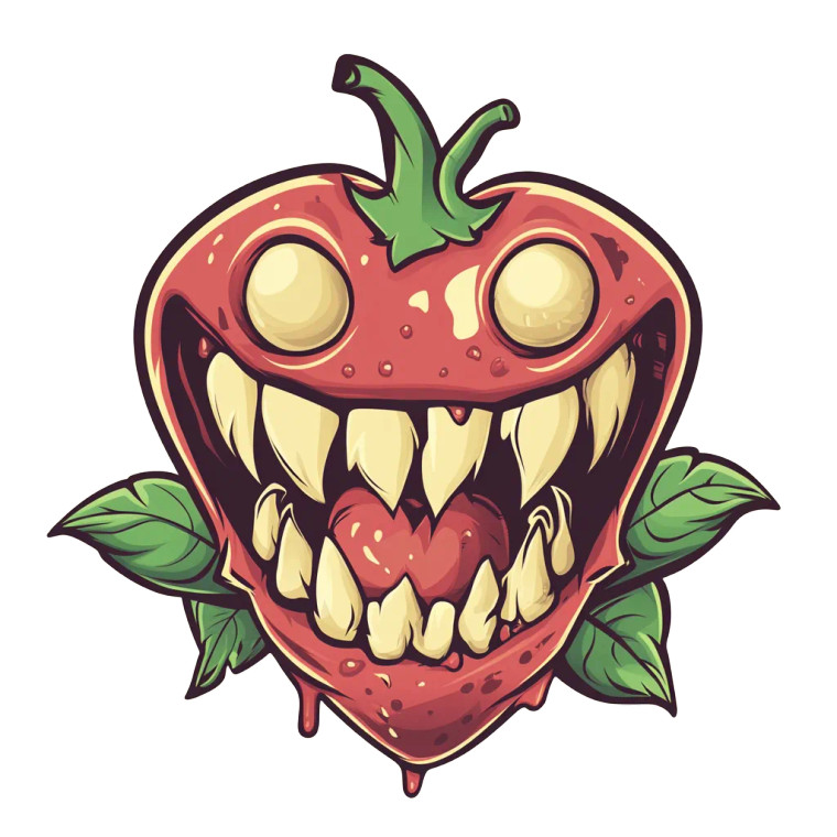 Fairy-Tooth Fighter Vinyl Car Decal Sticker – Waterproof & UV-Resistant 8"