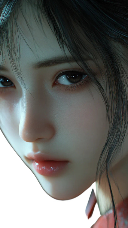 Tifa'S Face V2 Vinyl Car Decal Sticker – Waterproof & UV-Resistant 8"