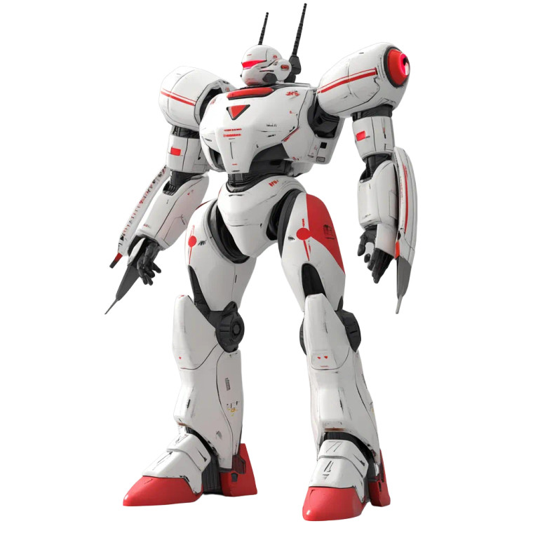 Robotech Robot Vinyl Car Decal Sticker – Waterproof & UV-Resistant 8"