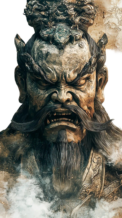 Ancient Chinese God Vinyl Car Decal Sticker – Waterproof & UV-Resistant 8" Ancient Chinese God Vinyl Car Decal Sticker – Waterproof & UV-Resistant 8"