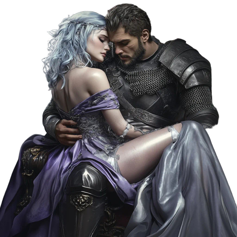 Dark Fantasy Throne Vinyl Car Decal Sticker – Waterproof & UV-Resistant 8"