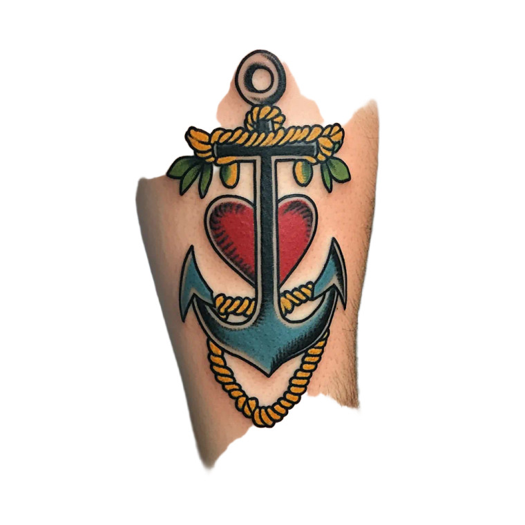 Sailor Jerry Tattoo V2 Vinyl Car Decal Sticker – Waterproof & UV-Resistant 8"