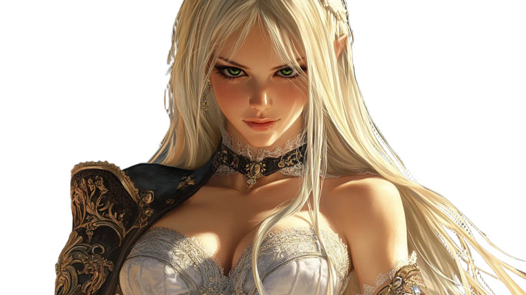 Spectral Smiling Woman Vinyl Car Decal Sticker – Waterproof & UV-Resistant 8"