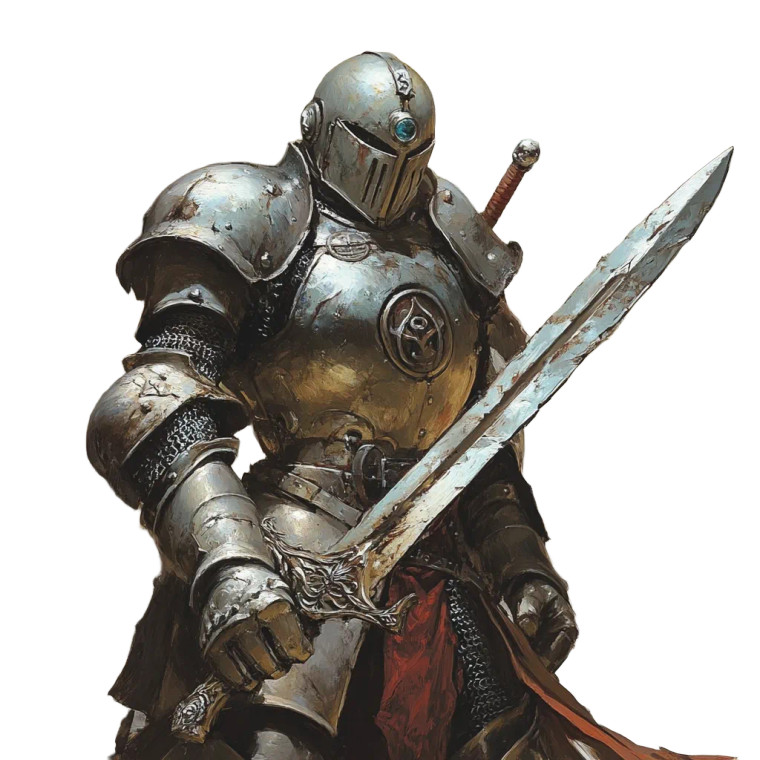 Automaton Warrior Vinyl Car Decal Sticker – Waterproof & UV-Resistant 8"