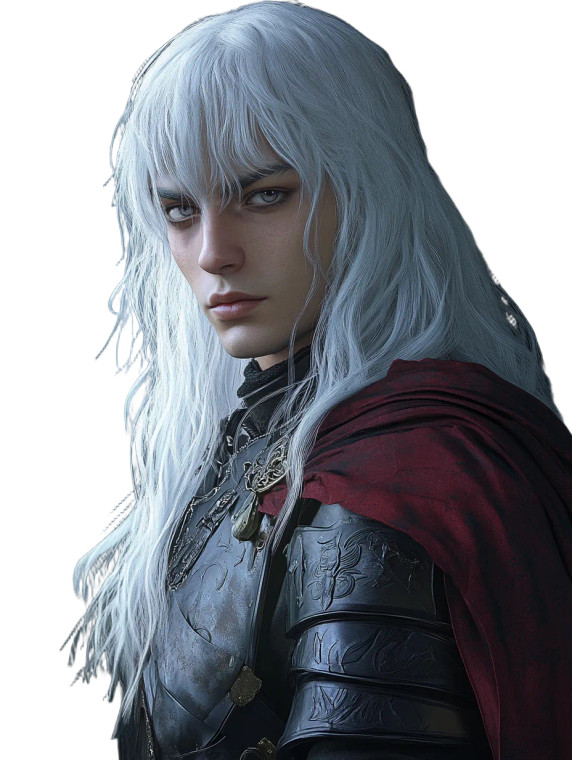 Griffith From Berserk Vinyl Car Decal Sticker – Waterproof & UV-Resistant 8"