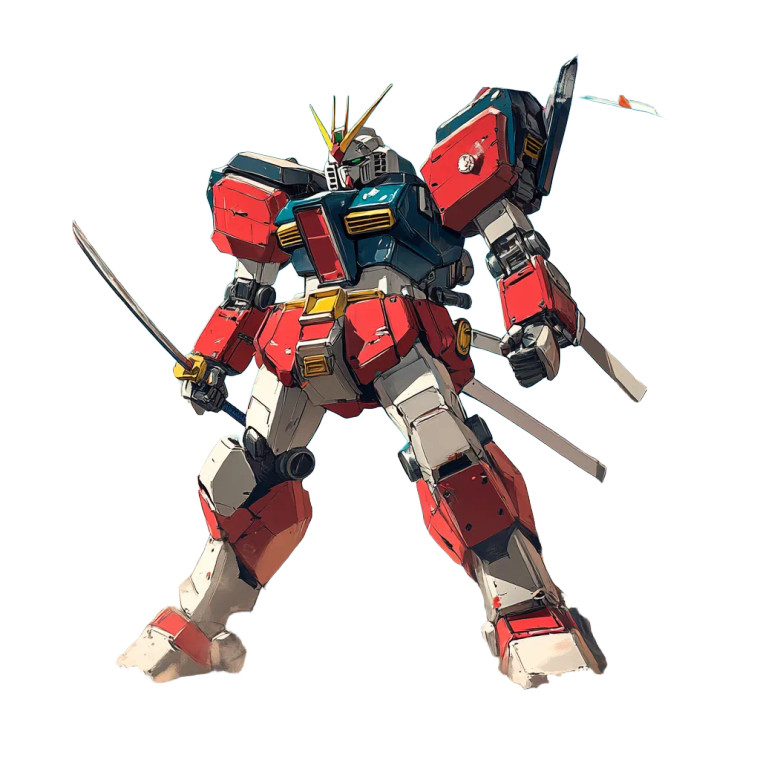 Gundam Vs Samurai Vinyl Car Decal Sticker – Waterproof & UV-Resistant 8" Gundam Vs Samurai Vinyl Car Decal Sticker – Waterproof & UV-Resistant 8"