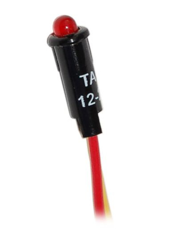 Bright Red Power Indicator Light | Fits 11/64" Mounting Hole | for Circuit Breaker Panel