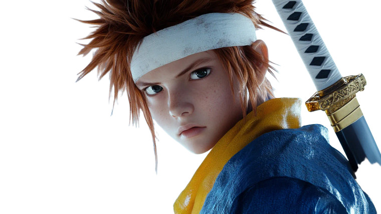 Warrior With Red Hair Vinyl Car Decal Sticker – Waterproof & UV-Resistant 8"