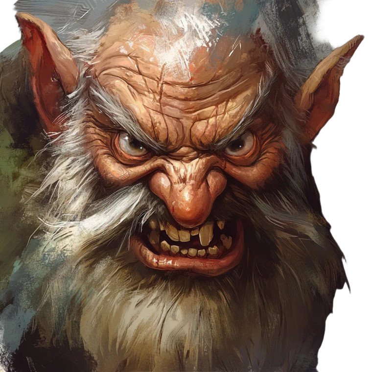 Crazy Dwarf Face Vinyl Car Decal Sticker – Waterproof & UV-Resistant 8"