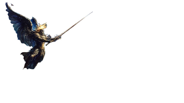 Ethereal Gods Duel Vinyl Car Decal Sticker – Waterproof & UV-Resistant 8"