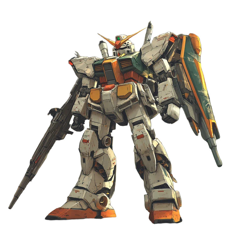 Elaborate Mecha Vinyl Car Decal Sticker – Waterproof & UV-Resistant 8"