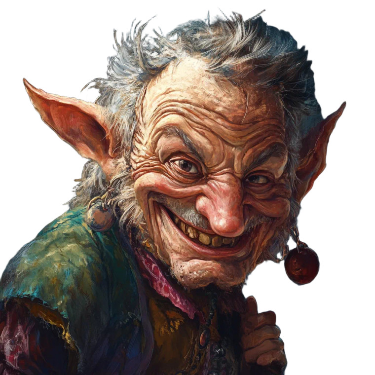 Crazy Hunchbacked Man Vinyl Car Decal Sticker – Waterproof & UV-Resistant 8"