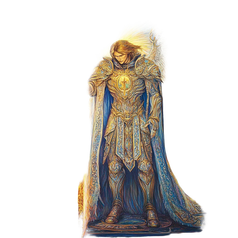 Archangel Saint Michael V3 Vinyl Car Decal Sticker – Waterproof & UV-Resistant 8"