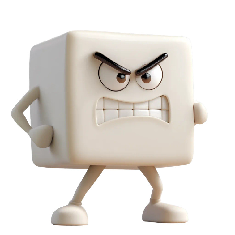 3D Animator Eraser Vinyl Car Decal Sticker – Waterproof & UV-Resistant 8"