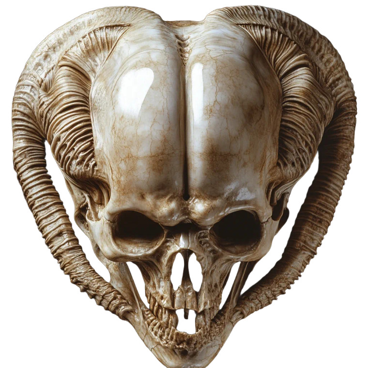 Brain Giger Vinyl Car Decal Sticker – Waterproof & UV-Resistant 8"