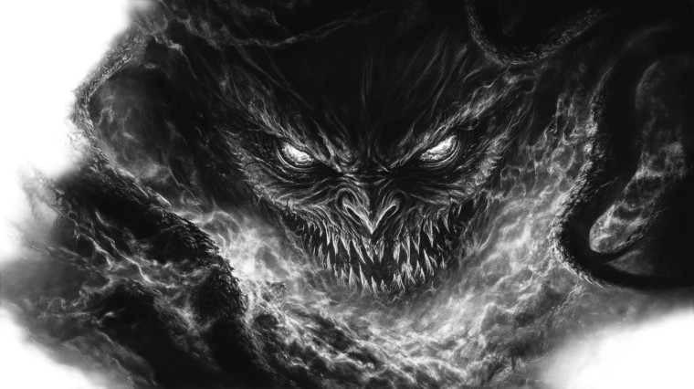 Evil Glowing Eyes Vinyl Car Decal Sticker – Waterproof & UV-Resistant 8"