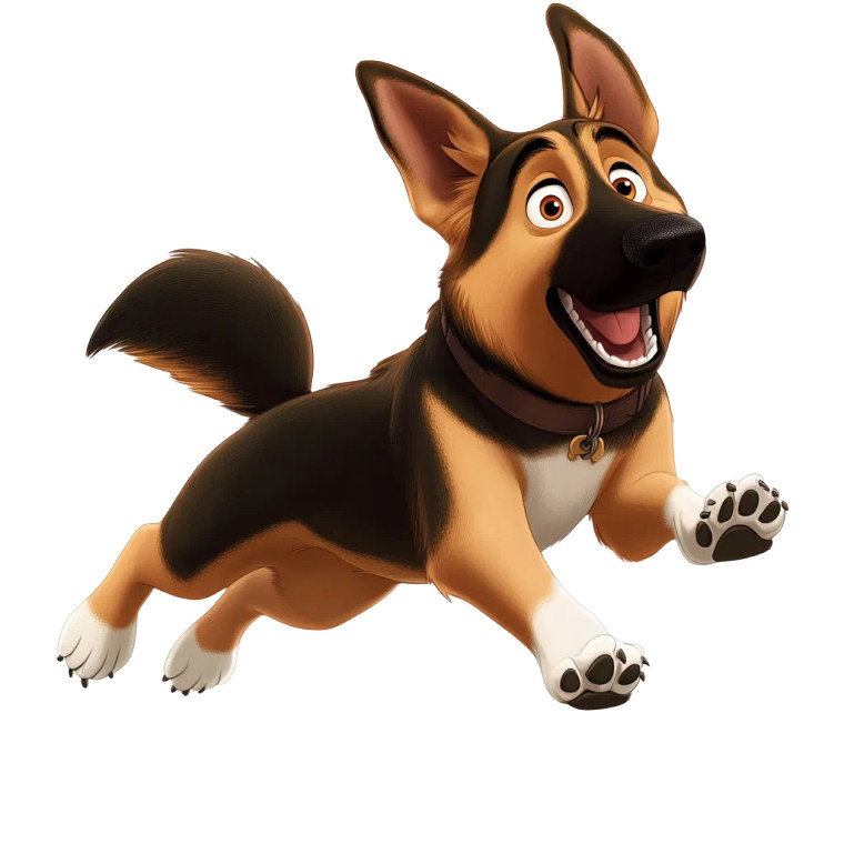 Angry German Shepard V2 Vinyl Car Decal Sticker – Waterproof & UV-Resistant 8"