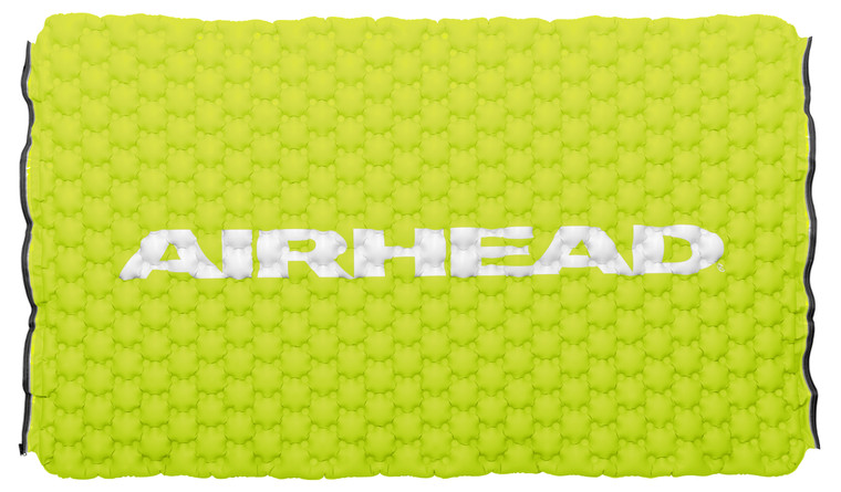 Airhead Lime Float Tube | 1-6 Person Pool/Lake Float with Air Island Attachment | Patented Safety Valve