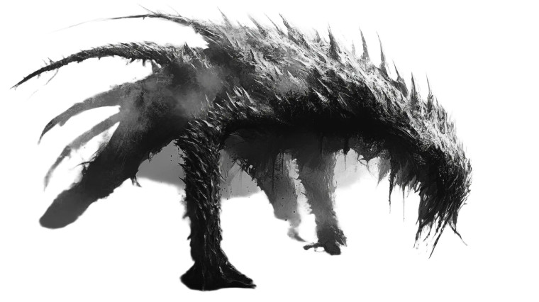 Spiked Abomination Creature Vinyl Car Decal Sticker – Waterproof & UV-Resistant 8"