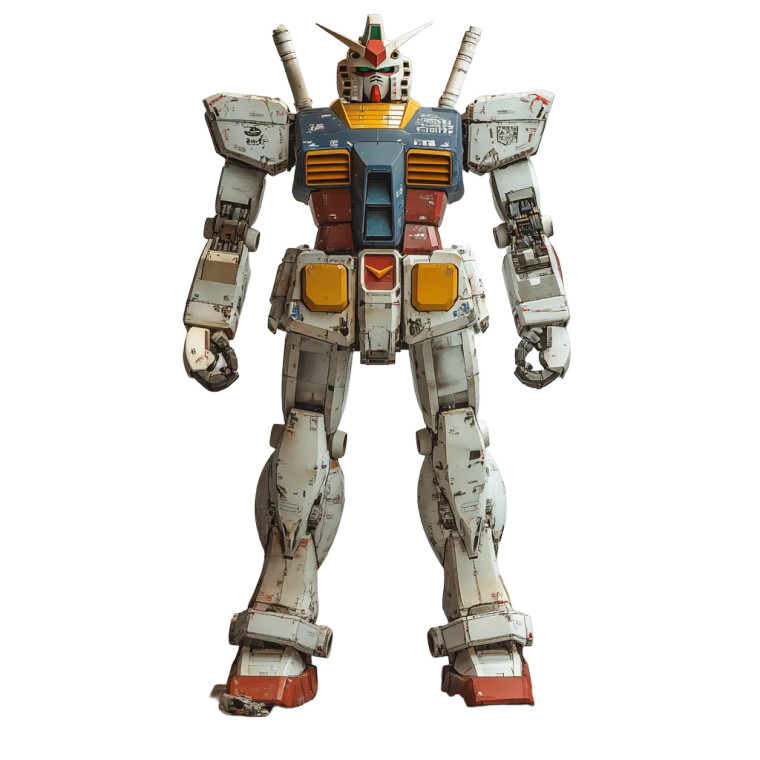 Gundam Analysis Vinyl Car Decal Sticker – Waterproof & UV-Resistant 8"