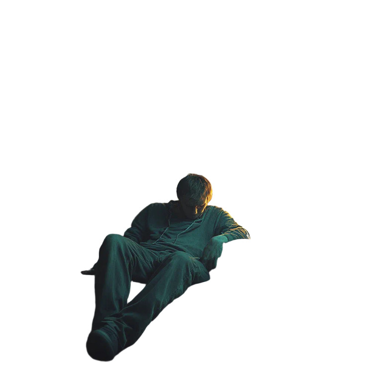 Sad Conspiracy Theorist Vinyl Car Decal Sticker – Waterproof & UV-Resistant 8"