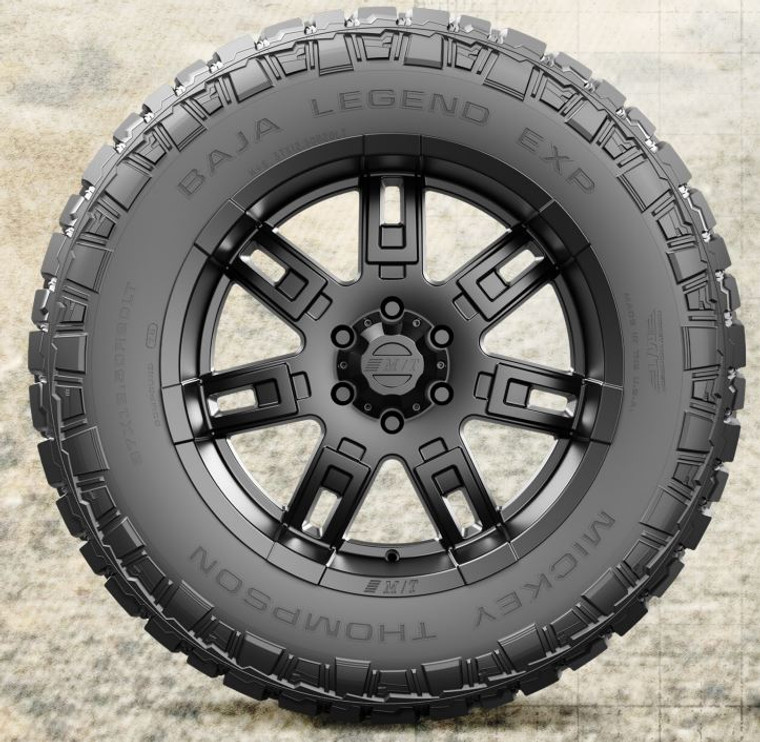 Mickey Thompson Baja Legend EXP All Terrain Tires | Legendary Baja Proven Styling | Silica-Reinforced Compound | High Tensile Plies | Quiet Ride