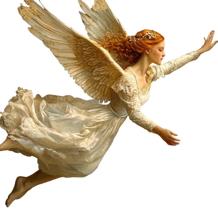 Fallen Angel V20 Vinyl Car Decal Sticker – Waterproof & UV-Resistant 8"