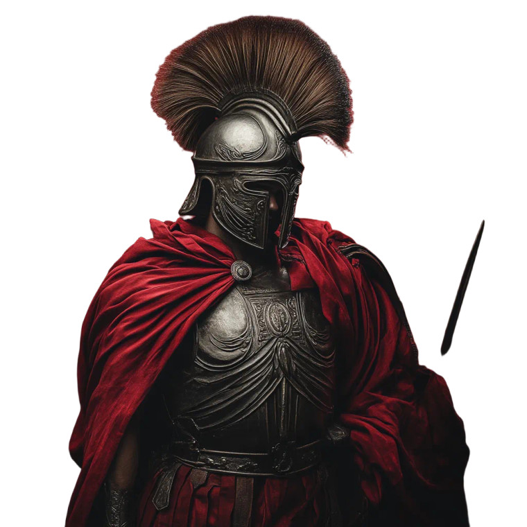 Greek Deity Firefighter Vinyl Car Decal Sticker – Waterproof & UV-Resistant 8"